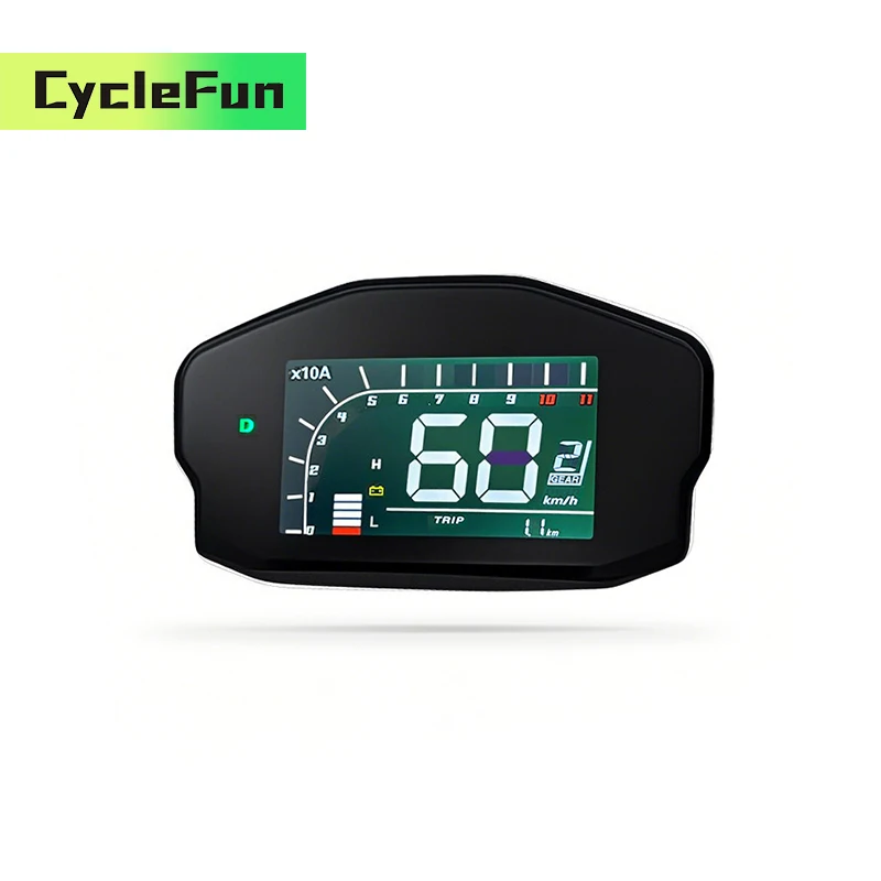 

DKD ONE-LIN Communication Electric Scooter Motorcycles Accessories LCD Speedmeter Display For Votol and Fardriver Controller