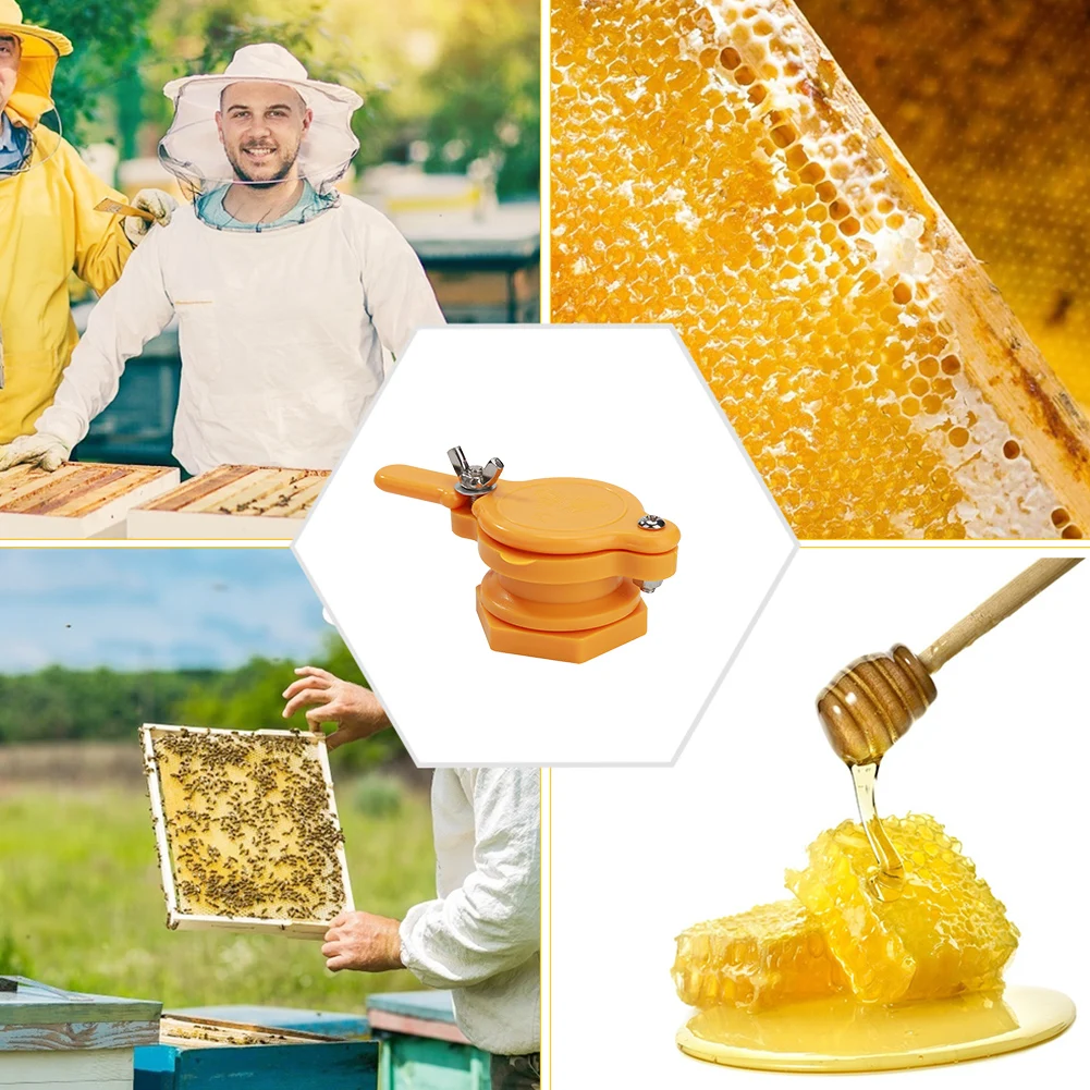 Honey Gate Honey Valve Hive Equipments Honey Extractor Machine Nylon Plastic Food Grade   Beekeeping Tools