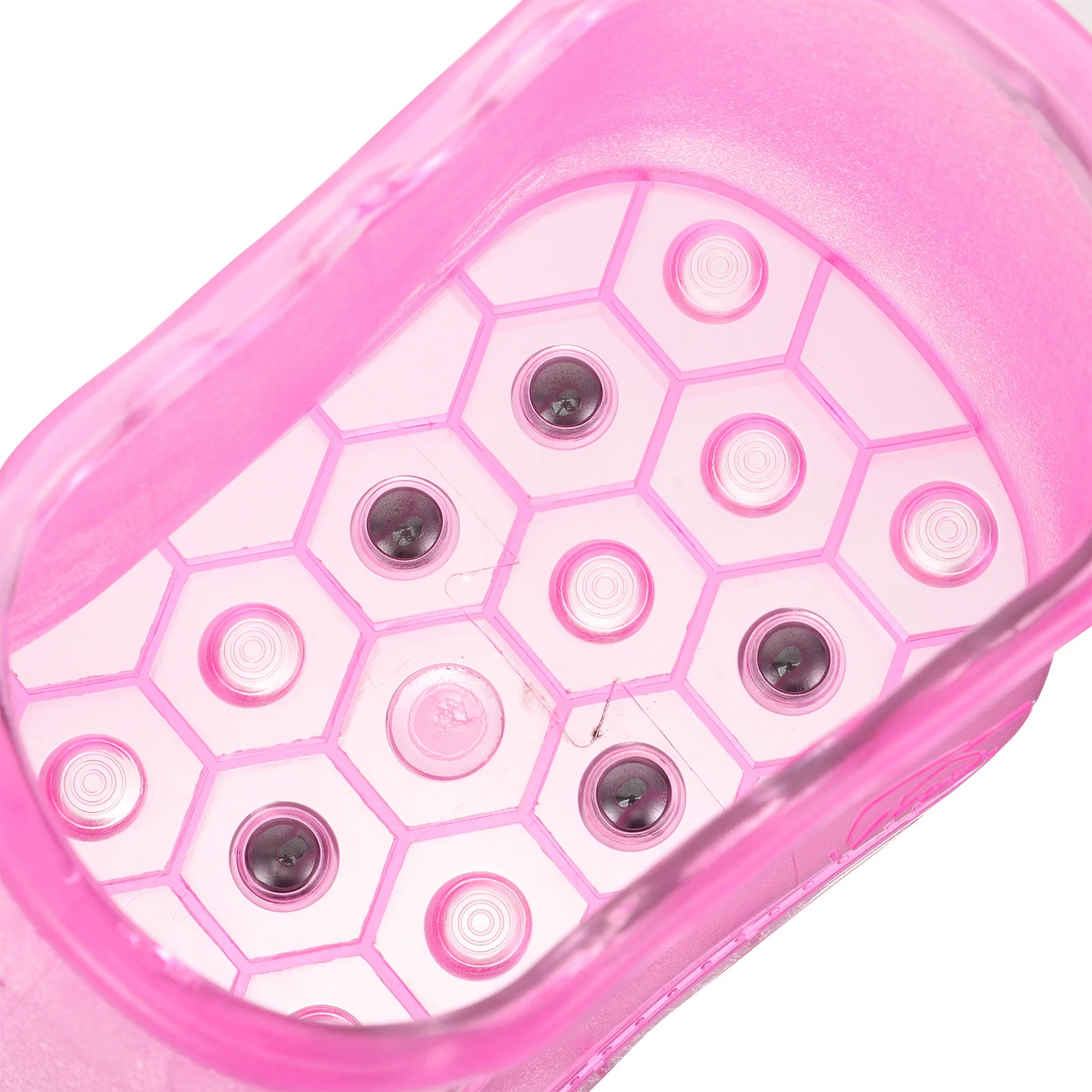 

1Pair Foot Bath Spa Shoes Sturdy Heat Resistant Foot Soaker Shoes with Non Slip Massage Sole Suitable for Sauna Bathroom