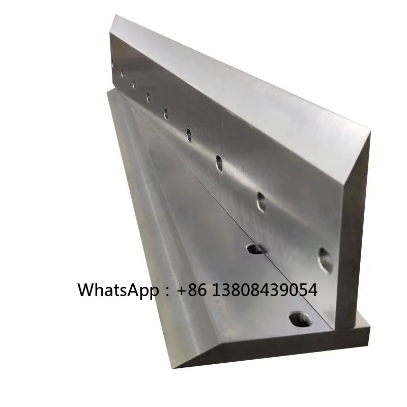 Cuchillas de guillotina OEM/ODM de carburo de tungsteno, cuchillo industrial de acero de alta velocidad