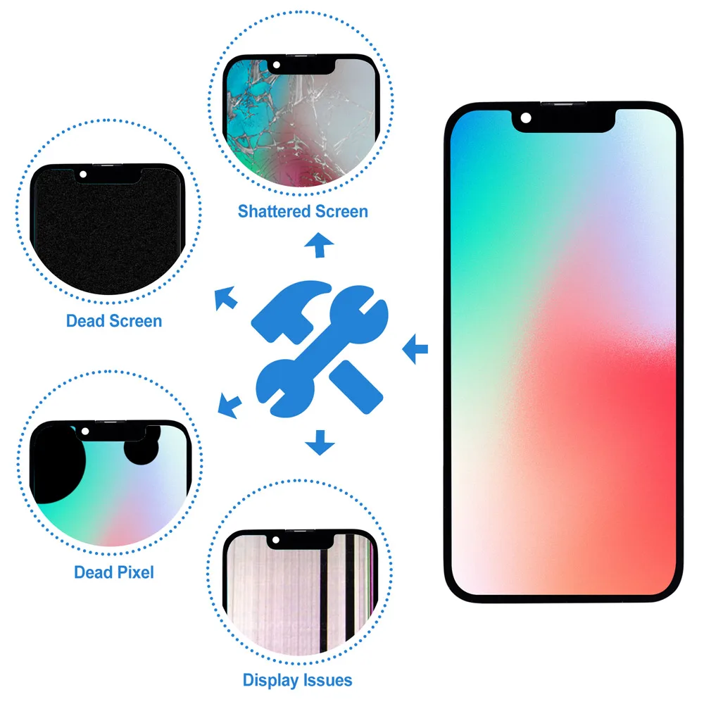 A2628 A2481 A2626 A2629 A2630 Premium Lcd For iPhone 13 Mini New