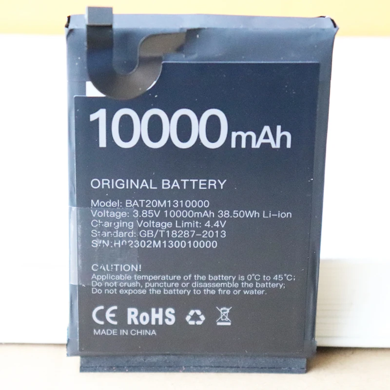 10000mAh Original BAT20M1310000 Battery For Doogee S88 S88Pro Bateria Mobile Phone Accessories Batteries