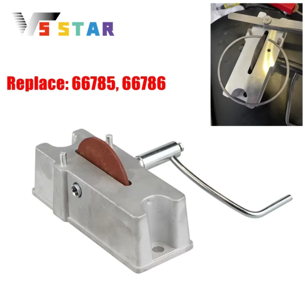 

66786 66785 Высококачественный алюминиевый ручной поршневой кольцевой фильтр 120, комплект зернистости для сборки правильного поршневого кольца, конец пространства, серебристый SC-1008