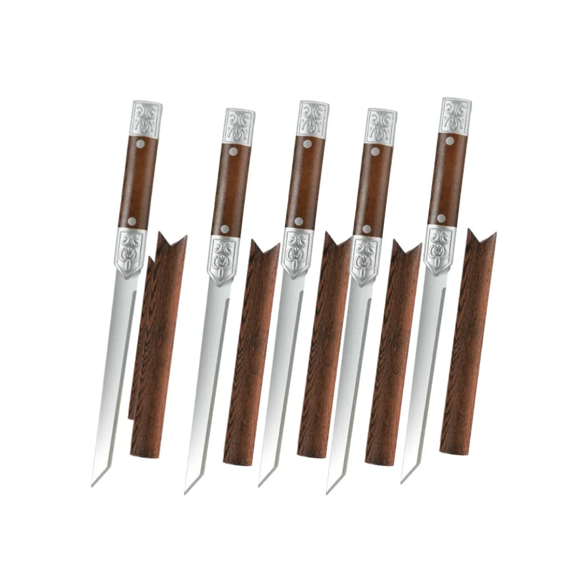 1/2/3-teiliges Fleischmesser-Set – M390 Edelstahl 62HRC, ultrascharfe Klingen, geeignet zum Schneiden von Obst und als Metzgermesser