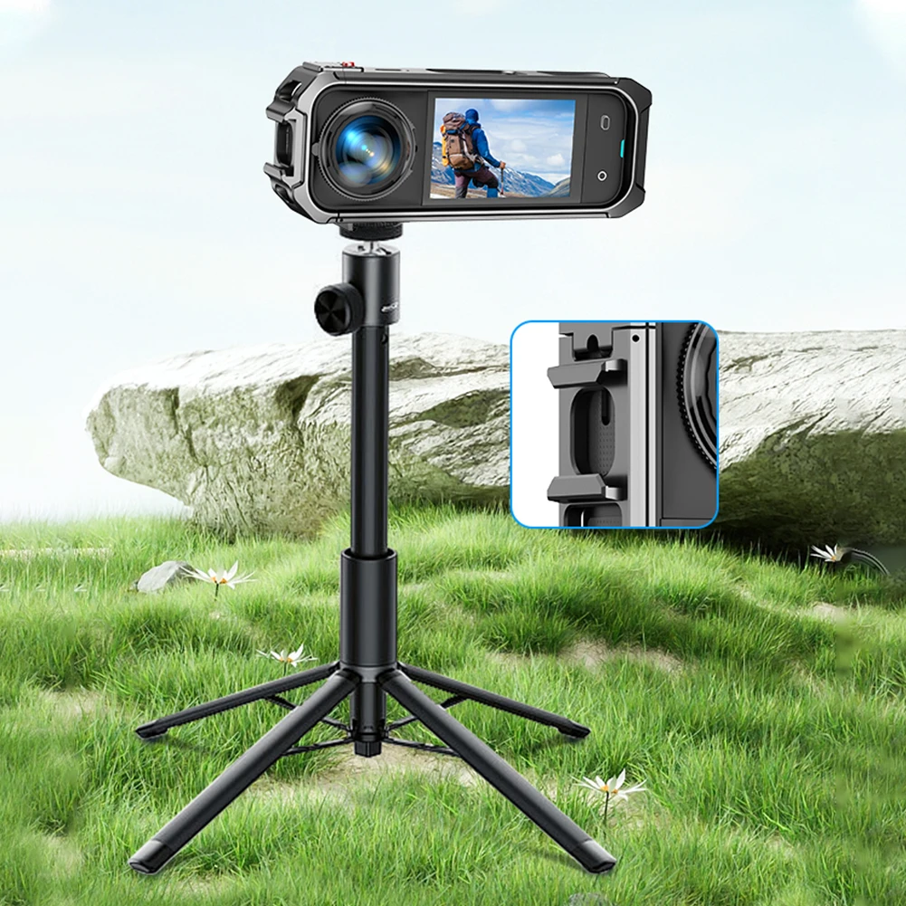 Jaula de marco de Metal/plástico para Insta360 X5, soporte de marco, carcasa protectora, soporte Compatible con accesorio Insta 360 X5