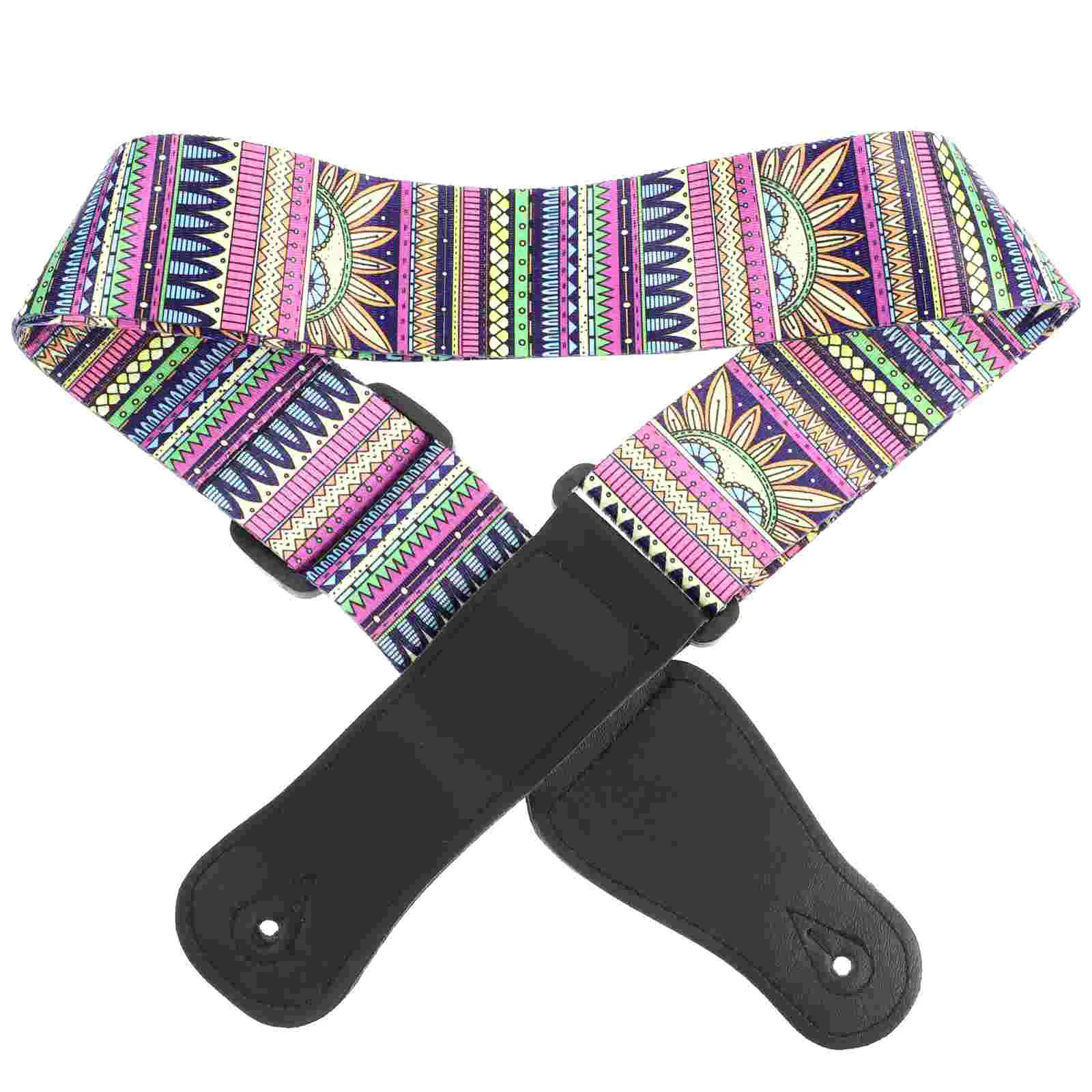 Guitar Strap Ukulele Belt Accessories Instrument Neck Polyester Adjustable Shoulder