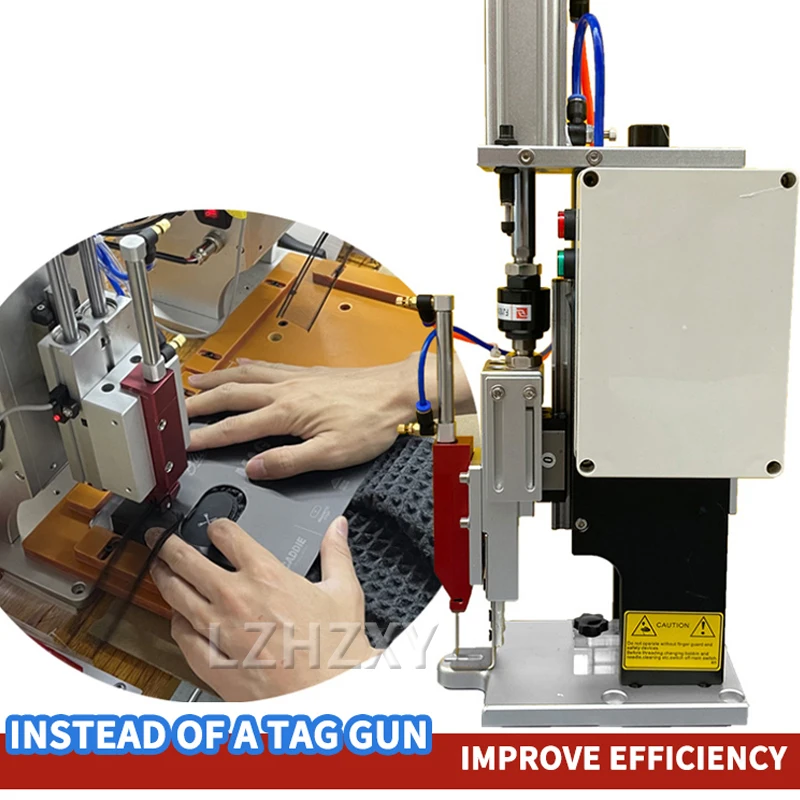 Clothes Label Machine Clothes Garment Pneumatic Electric Price Label Tagging Tag Labeller Machine Sewing Tools