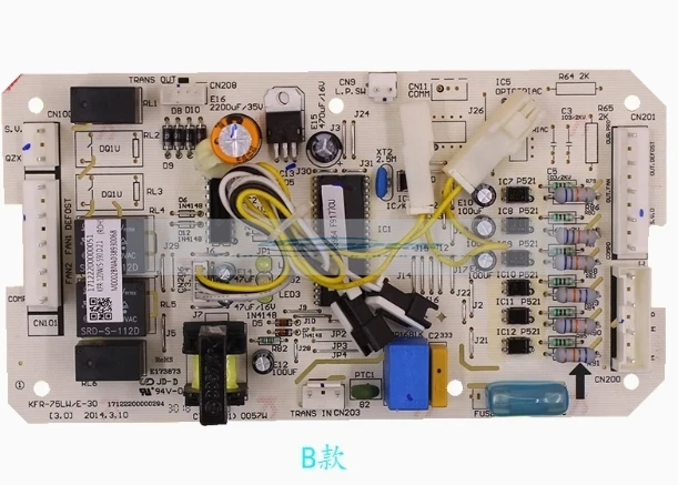 new for air conditioner computer board circuit board KFR-120W/S-520T2 KFR-75LW/E-30 PC board good working