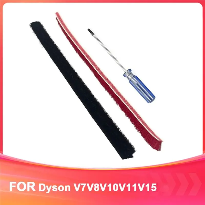 A20F-Strips Replacment For Dyson V7V8V10V11V12 V15 Vacuum Cleaner Rolling Brush Strips, With 1 Screwdriver
