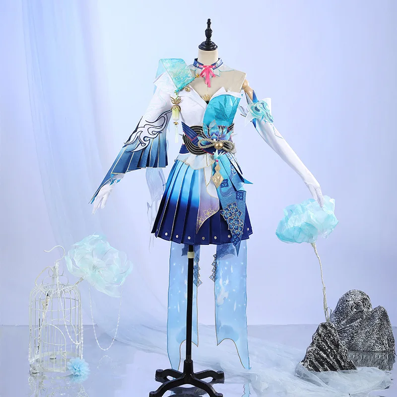 

Косплей Hu Tao и Qing Deng из игры и аниме «Yokai Watch» — женский костюм