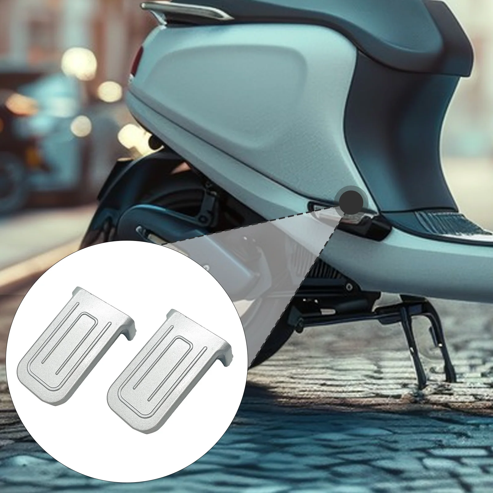 

Electric Bike Rear Pedals Simple Installation Replaces Repair Comfortable