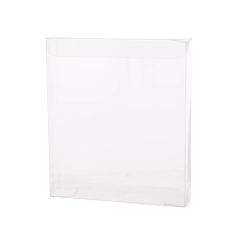 Transparent PET Protective Cover For PS1 DC SS 3CD 4CD Game Card Plastic Storage Display Box Collection Case