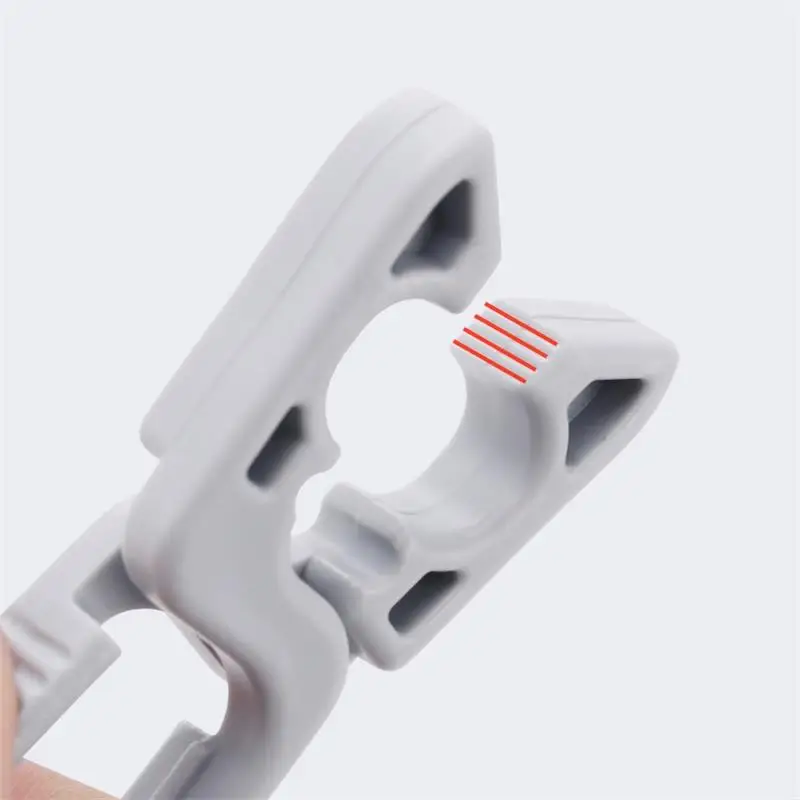 Prendedores de roupa de plástico para armazenamento doméstico, suspensos, rack, roupas de lavanderia, braçadeiras, toalha, roupas, chapéu, 10 pcs,