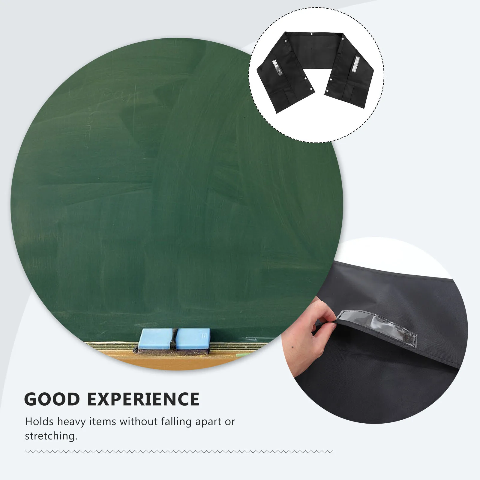 

Classroom Wall Hanging File Organizer Storage Pouch Multi Pockets Under Whiteboard for Office School Daily Use