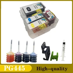 PG445 CL446 Smart Cartridge Refill For Canon Printer 445XL 446XL Black and Color Ink Cartridge Pixma TS3140 MG2942 MG2944 MG2440