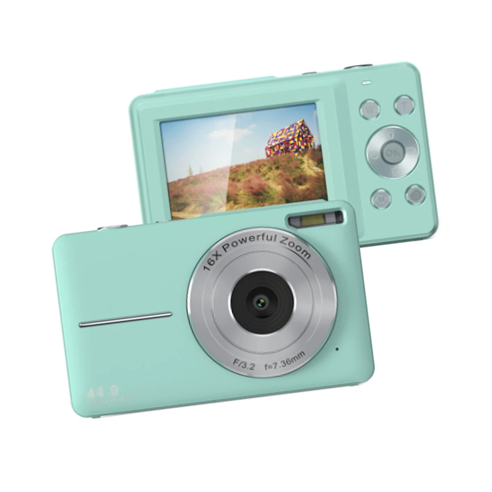 

High definition digital camera recorder student mini camera beauty selfie camera children's camera recording beautiful momen