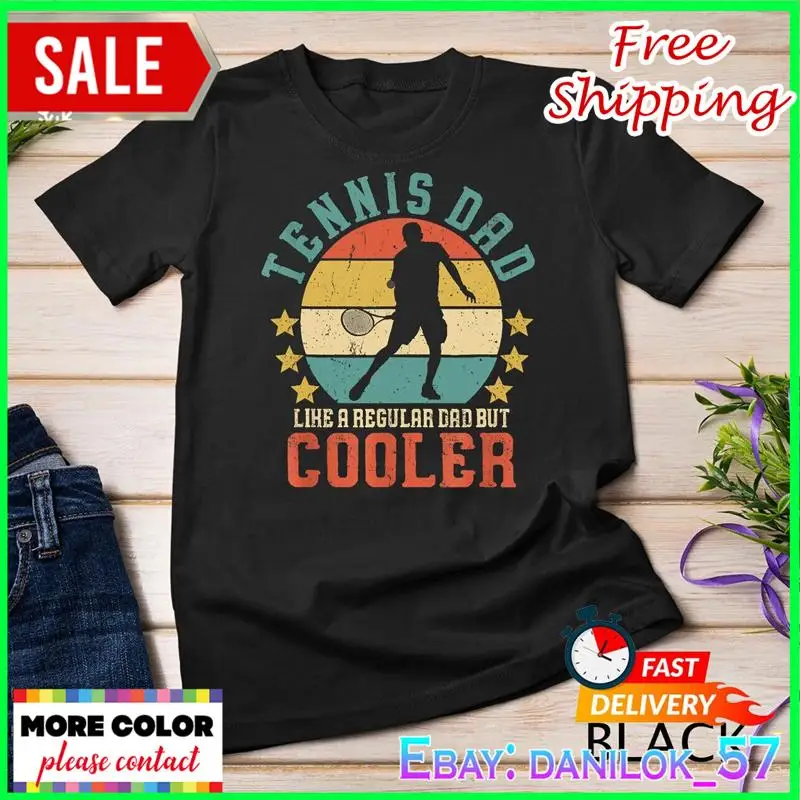 

Tennis Dad Vintage Player Father's Day T shirt