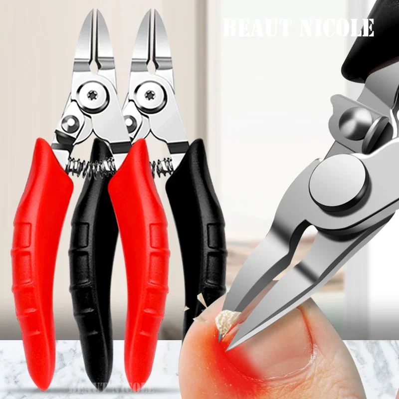 

1Pcs Multi-functional Portable Nail Clippers for Ingrown Haed Thick Nail Toenail Pedicure Manicure Scissor Pedicure Tool