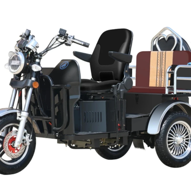 

Small Leisure Three Wheeled Motorcycle Gasoline-Burning Water-Cooled Engine Household Elderly Disabled Tricycle