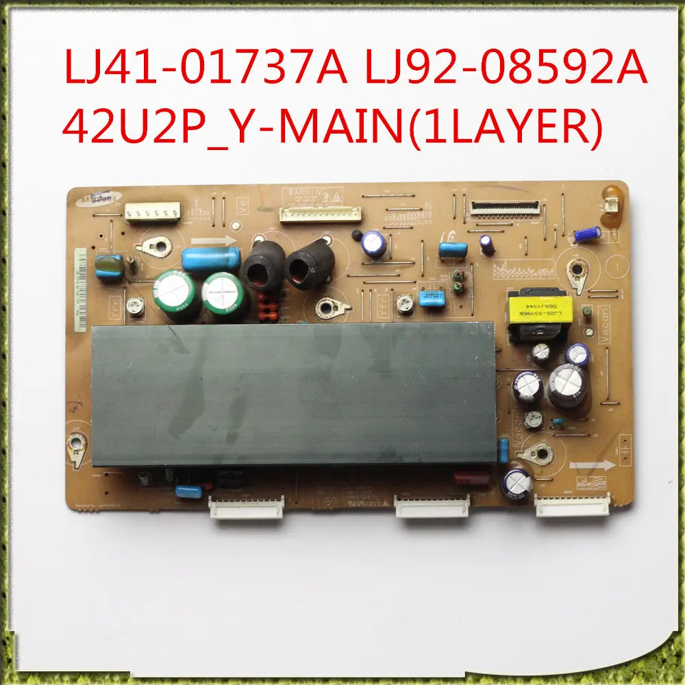 

Plasma Board for TV LJ41-01737A LJ92-08592A 42U2P_Y-MAIN(1LAYER) LJ41-01737ALJ92-08592A42U2P_Y-MAIN (1LAYER) Good Test