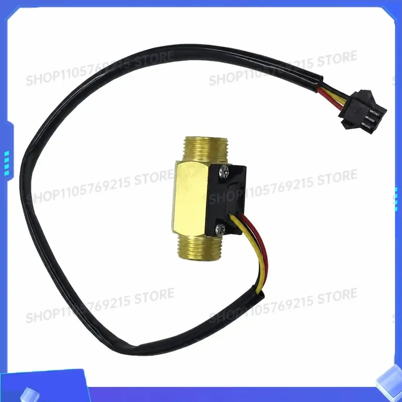 3 Point Thread Turbine Water Flow Sensor Hall Effect Pulse Signal