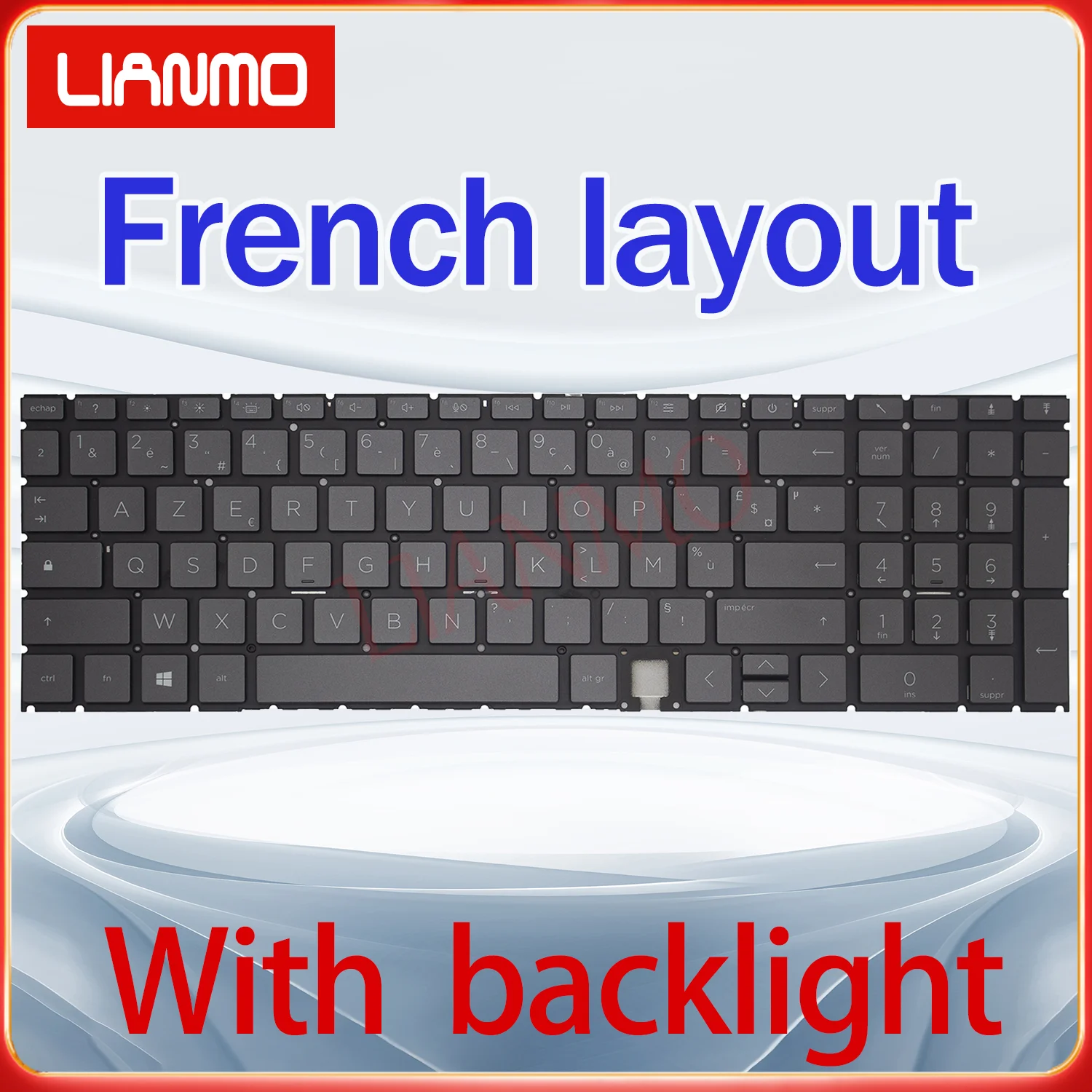 Arabic/Belgian/Canadian French/German/French/Hungarian/UK layout for HP Envy X360 15-ED 15-EE 15-AG 17-CG  backlight keyboard