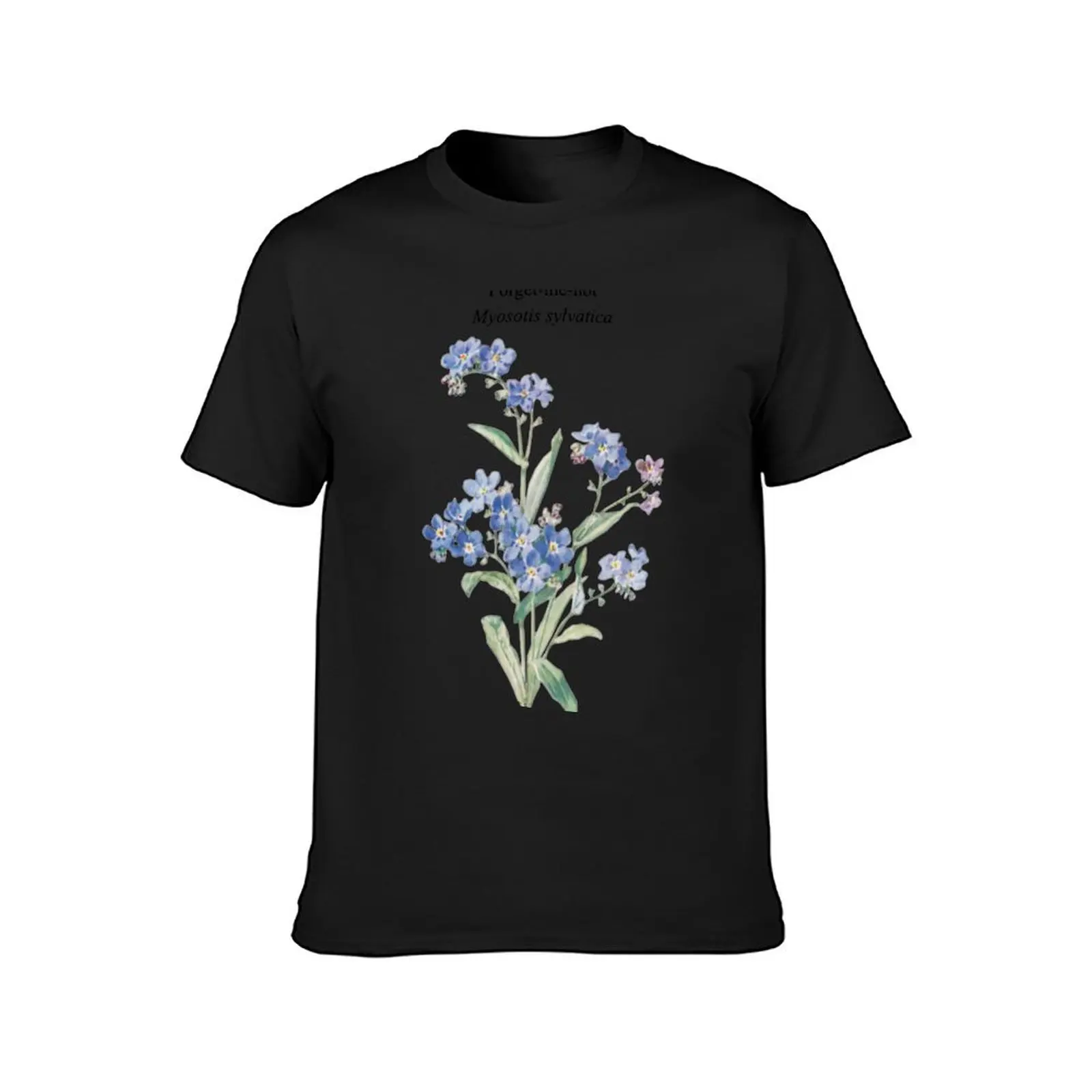 Forget Me Not Myosotis Sylvatica T-Shirt sublime heavyweights mens t shirts casual stylish