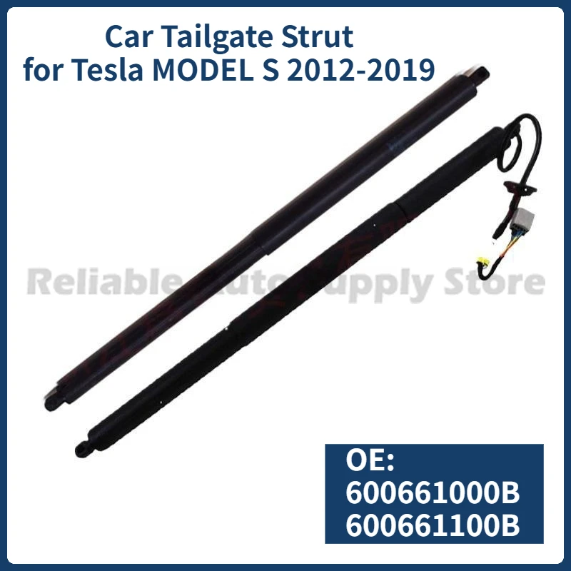 

1 Pair of Car Tailgate Strut 600661000B 600661100B Electric Tailgate Lifting Support Rod for Tesla MODEL S 2012-2019
