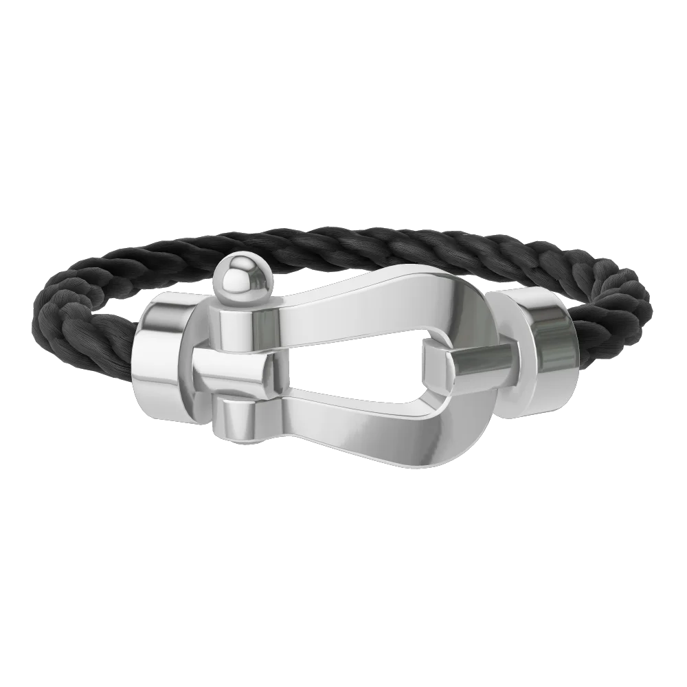 

2026 High-Quality Classic Hoof-shaped Bracelet - Extra Large Size (40mm)
