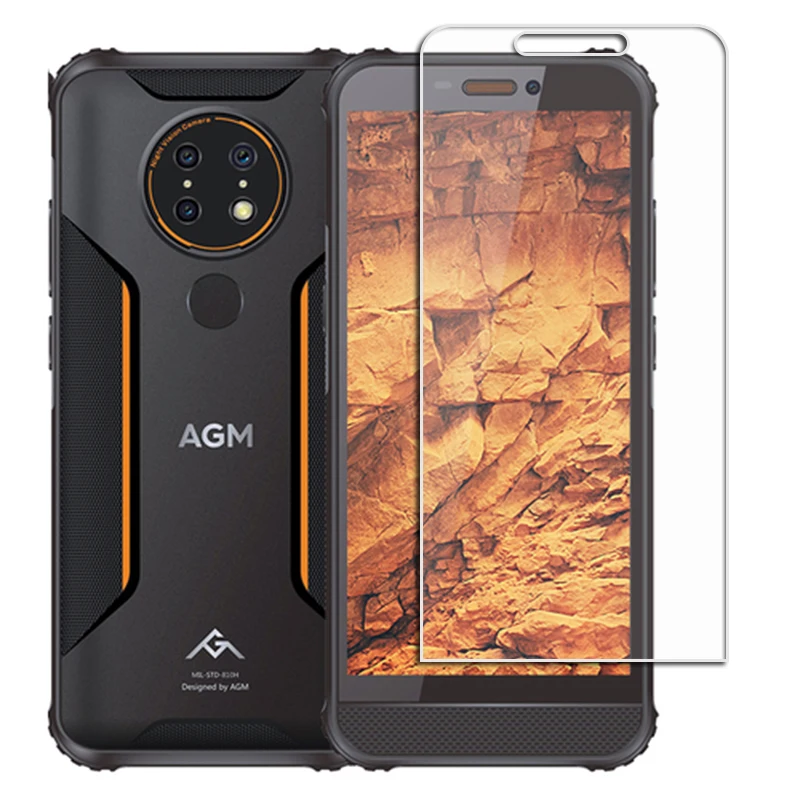 Film de protection d'écran d'origine, verre de protection Guatemala pour AGM, H3, H2, 5.7 ", 2 pièces