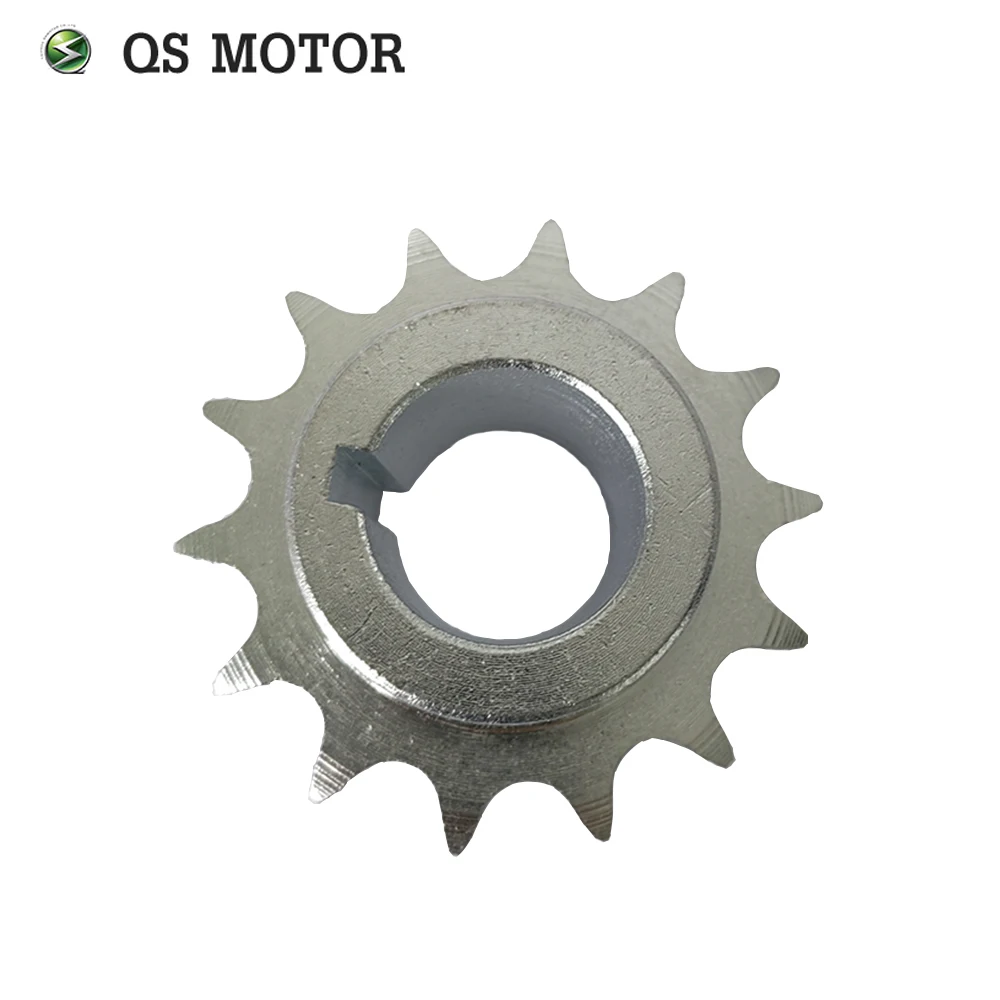 White zinc plated 14T 428 Sprocket Adapter for QS138 QS120 Mid Drive Motor