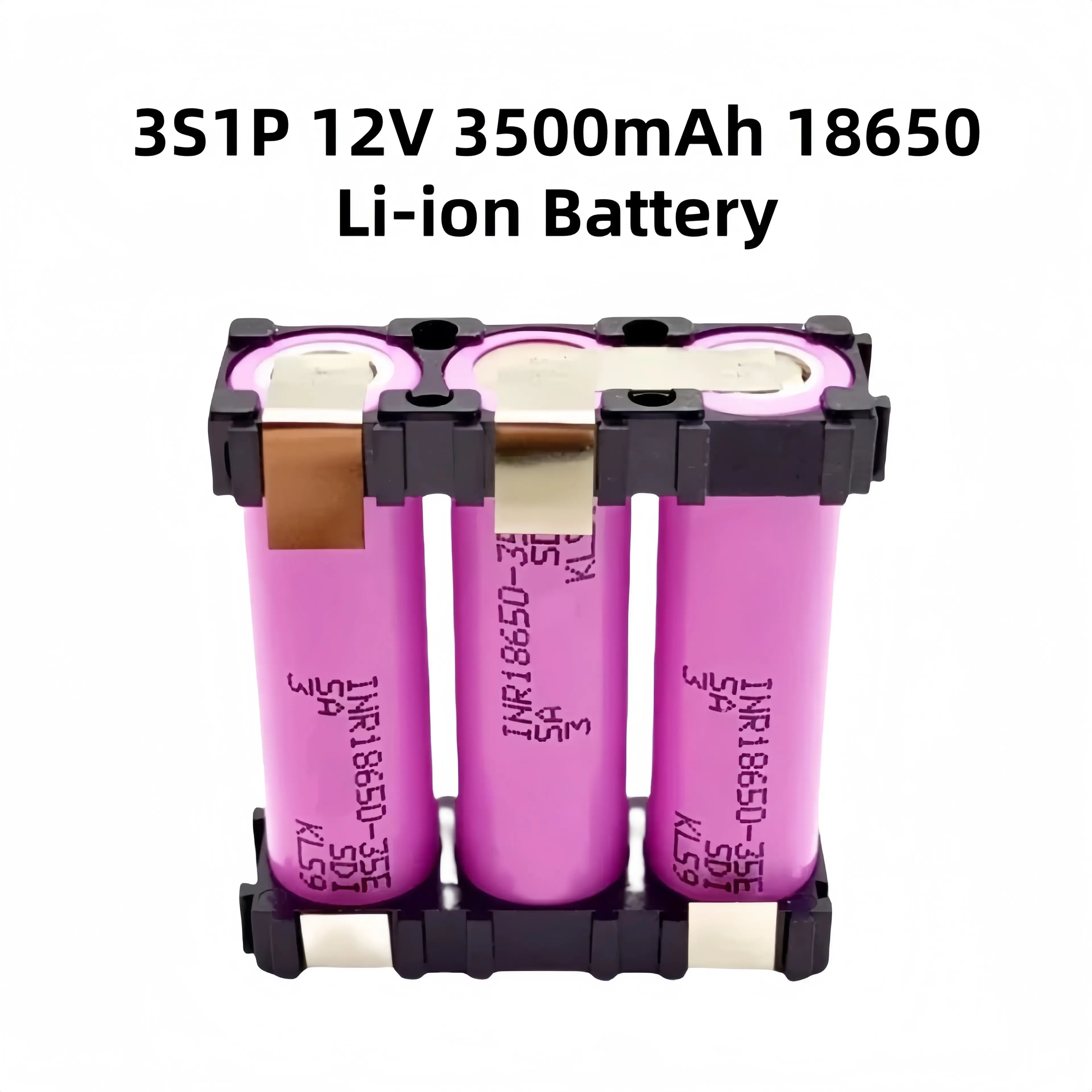 18650-35E lithium battery pack customized 7.4V~25.2V 3500mAh/7000mAh battery welding 2S1P-6S1P battery pack