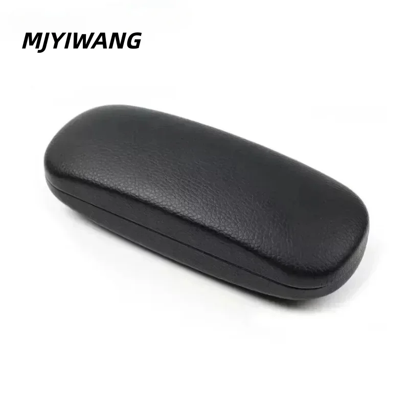 MJYIWANG PU Leather Hard Glasses Case for Men And Women - Protective Eyeglass Case for Reading Glasses