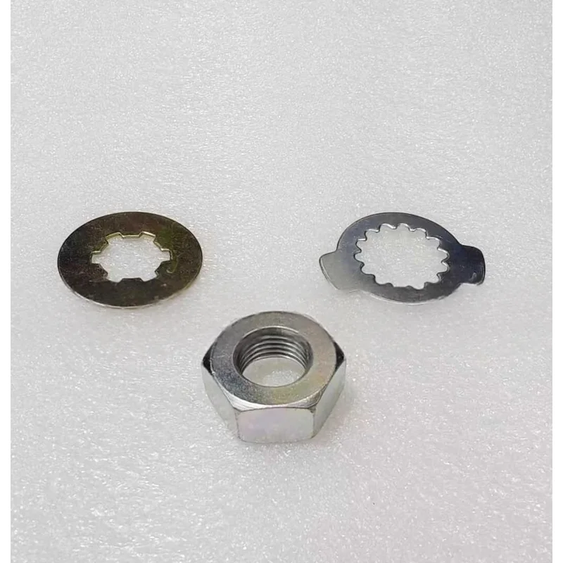 Front Sprocket Nut & Locking Washer For QJMotor SRV300S QJ300-12A SRV350