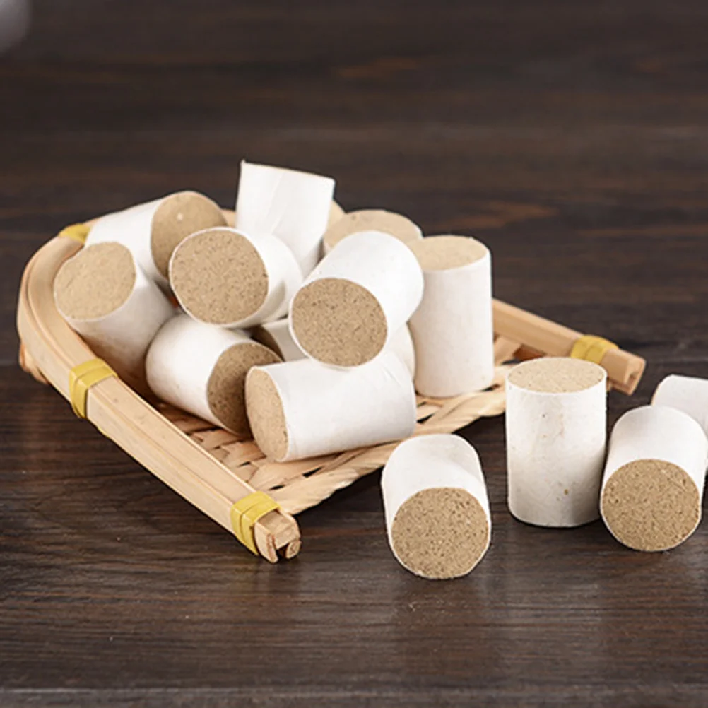 54 rouleaux de moxa pur à l'armoise, bâtonnets de moxibustion, accessoire de massage chinois traditionnel pour l'acupuncture et le réchauffement des méridiens