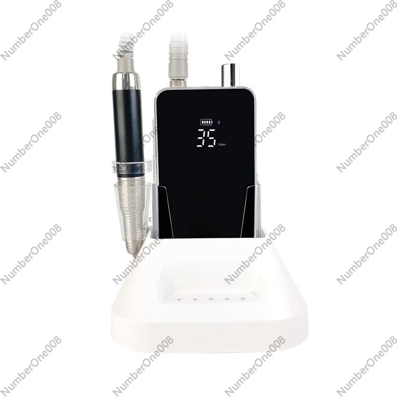 Brushless Electric Nail Drill Machine Professional Manicure Pedicure File Kit High Speed Portable with USB