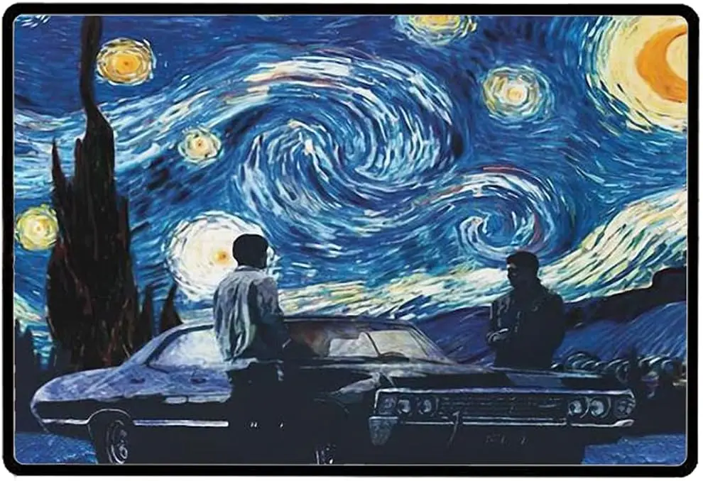 Winchester Supernatural The Starry Night Vintage Wall tin Plaque - Pub Shed Bar Man Cave Home Bedroom Office Kitchen Gift Metal