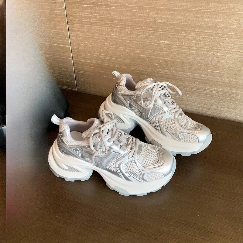 

Athletic Woman Footwear 2026 New Sneakers Sports Designer Luxury Vulcanized Shoe Trends On Sale Mesh Breathable Shoes for Women