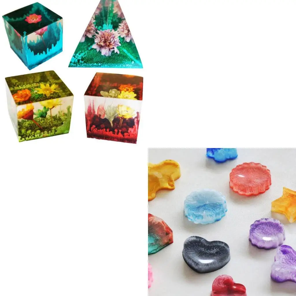  Epoxy Pigment UV Resin Coloring Dye Liquid Colorant Glitter Fillings Handmade Jewelry Making DIY Crafts Accessories