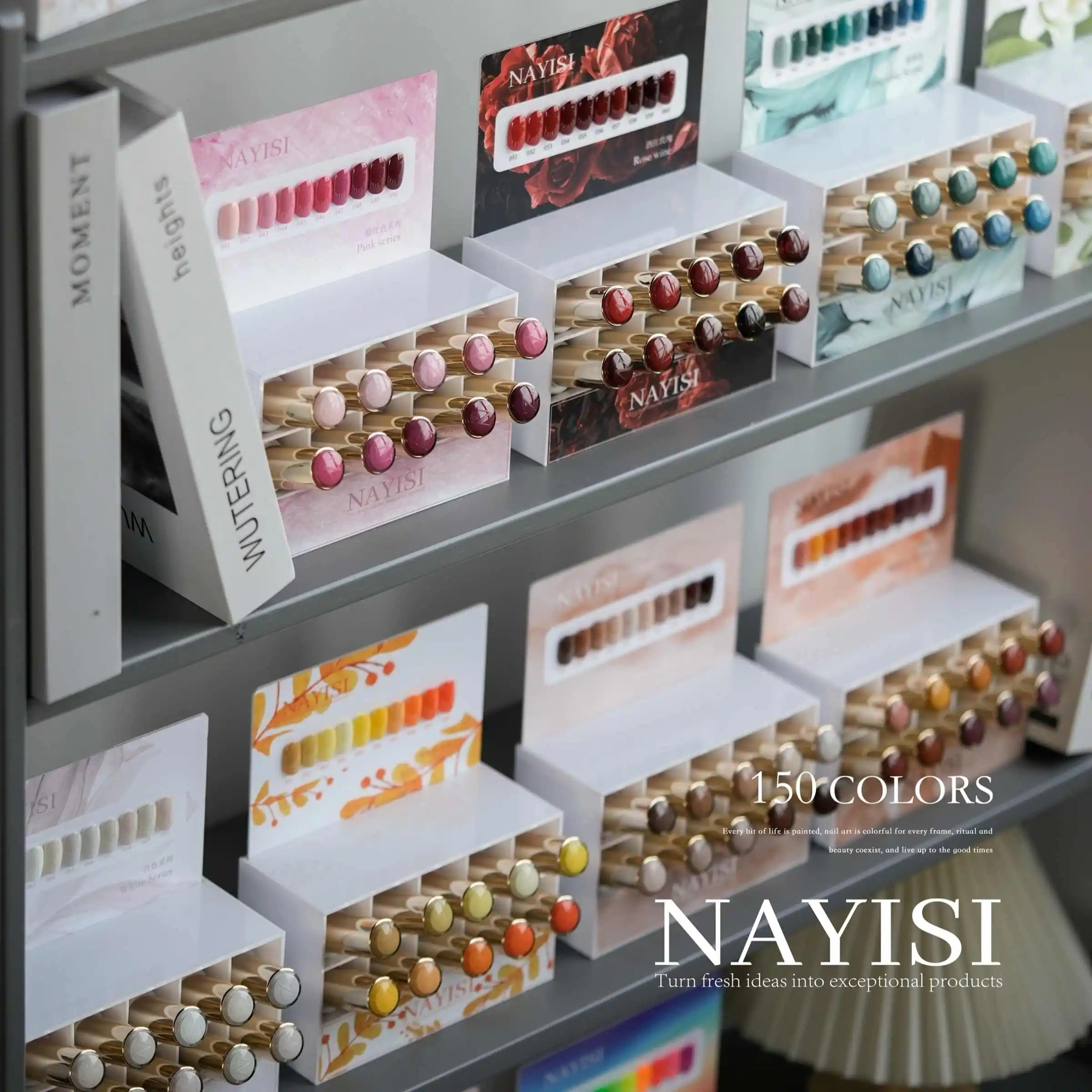 NAYISI multicolore 150 couleurs vernis à ongles Gel ensemble 2025 nouvelle mode offre spéciale Kit d'art des ongles Non toxique UV Gel Salon de manucure en gros