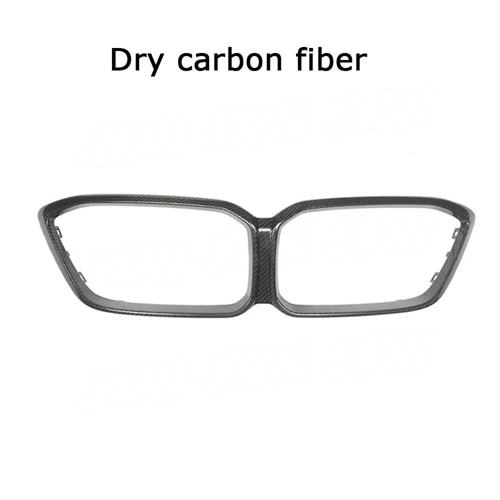 Dry Carbon Fiber FRP Front Grille Mesh Trim Grill Outline Frame Cover For BMW 2 Series F87 M2C Competition 2019-2020