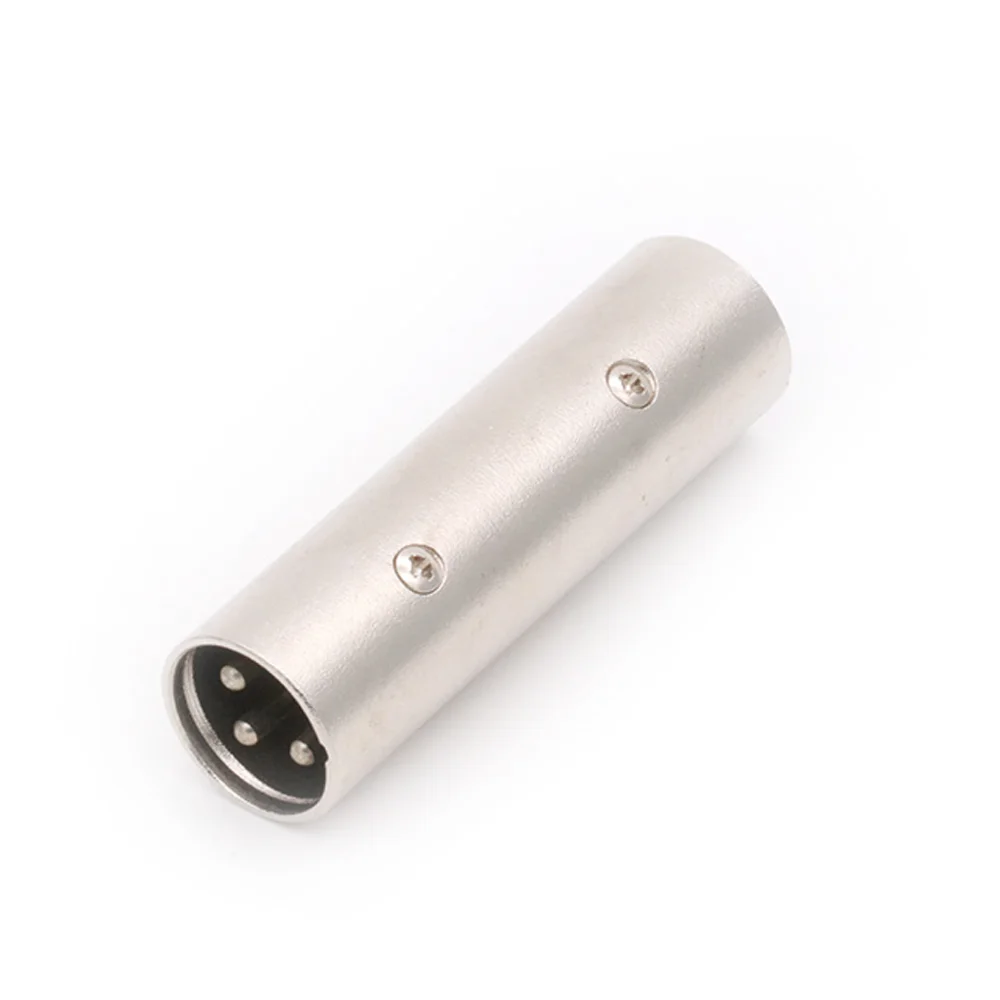 Adaptador de micrófono de Audio para tarjeta SIM, conector XLR macho a xlr macho de 3 pines, hembra a hembra, 1 unidad por lote