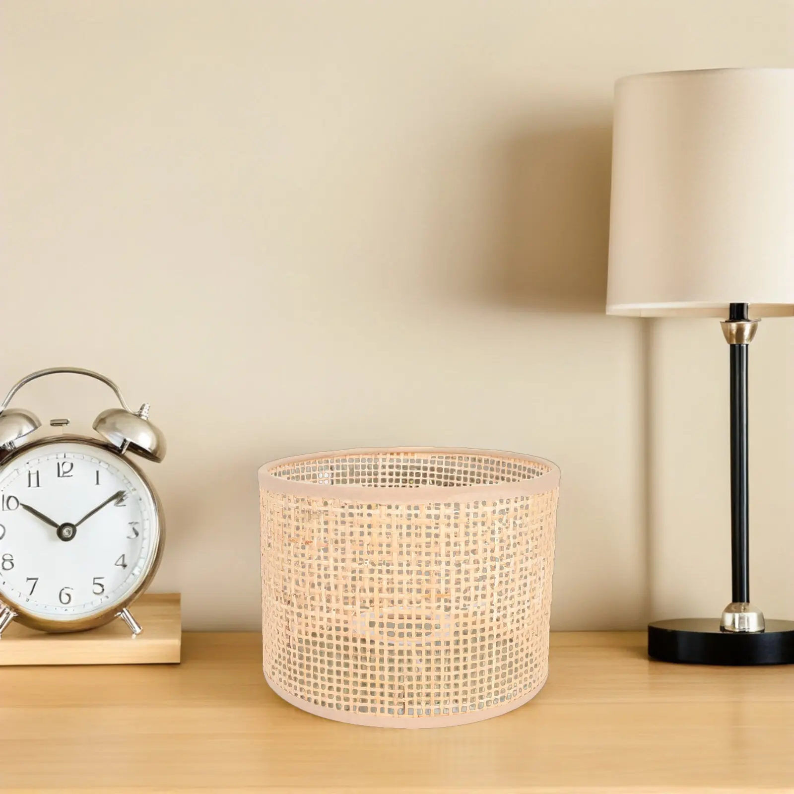 

2 шт. Элегантные плетеные абажуры из бамбука для люстры, подвесного светильника, декоративный абажур для потолочного светильника для дома