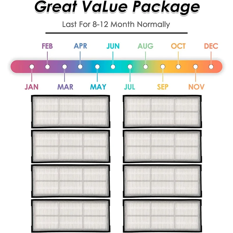 A56T Hepa Filter Replacement for Xiaomi Roborock S8 Pro Ultra S8 S8+ S7 S7+ S7 MaxV Ultra Vacuum Cleaner Spare Parts