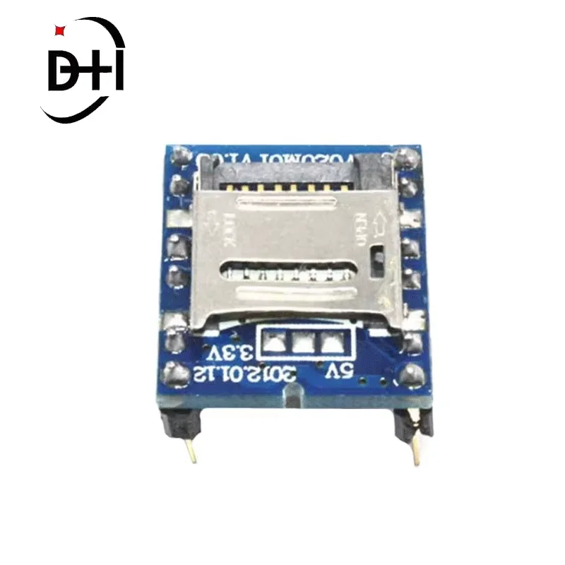 WTV020 WTV020-SD Mini SD Card MP3 Sound Module голосовой модуль для PIC Arduino 2560 для UNO R3 WTV020SD-20SS