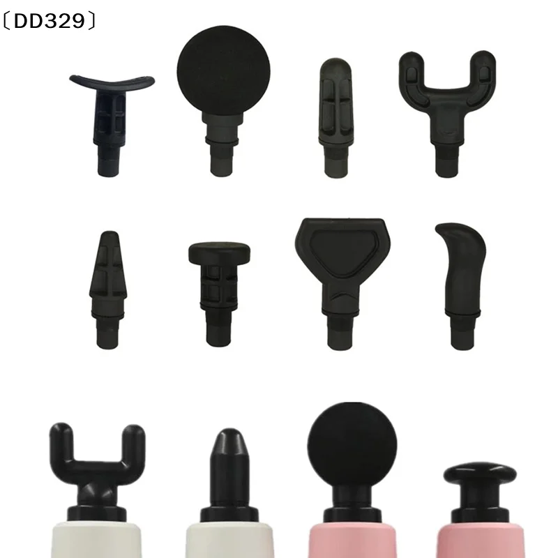 8PCS Replacement Heads For Massage Muscle Stimulator Body Relaxation Shaping Exercising Fascia Massager Heads〔DD329〕