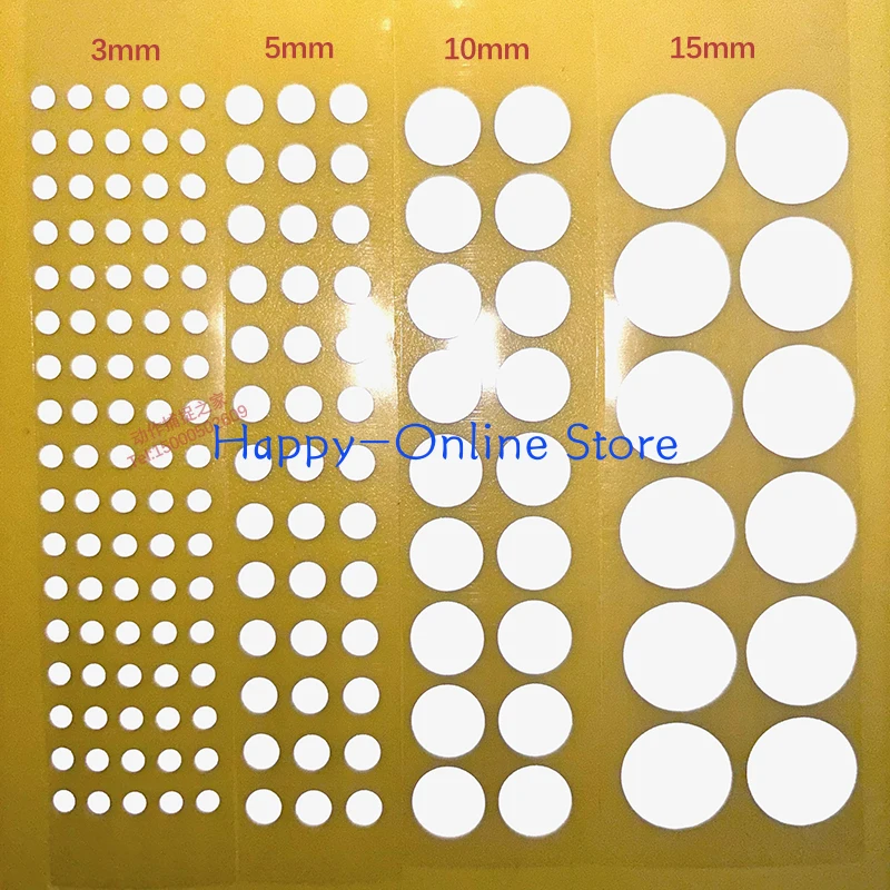 50points Optical Infrared Motion Capture Reflective Sticker Maeker Jog Motion Capture Tracking Ball Reflective Dot