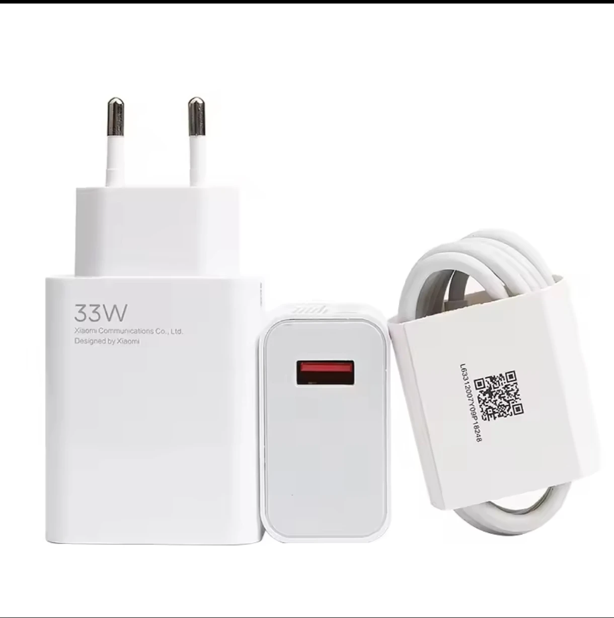 

НОВИНКА: Комплект быстрого зарядного устройства Xiaomi 33W с EU-вилкой, кабель для зарядки и передачи данных Type-C, высокоскоростная зарядка для смартфонов Xiaomi
