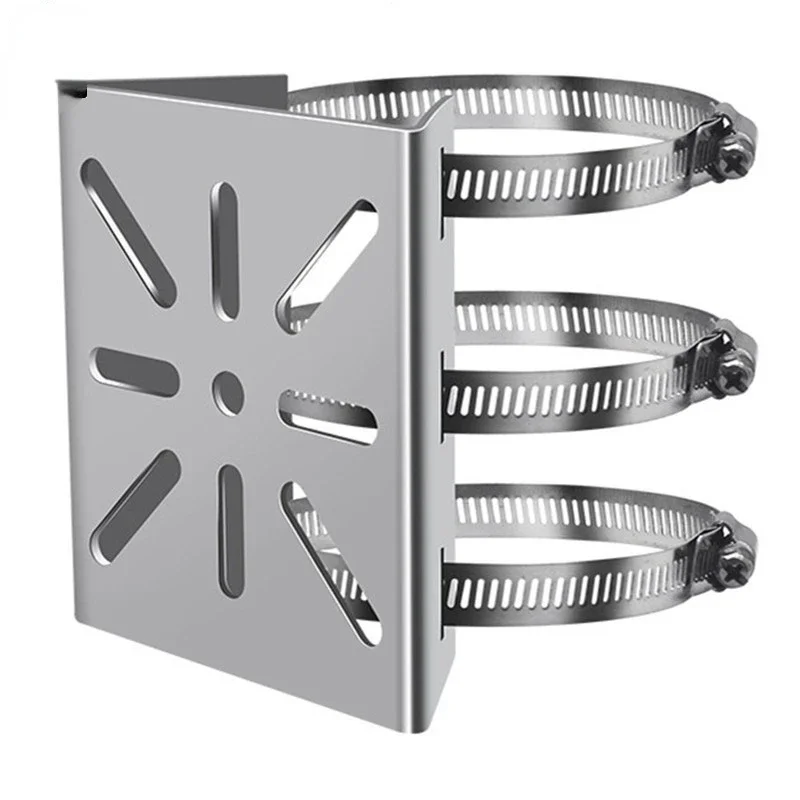 Açık kutup izleme braketi univsesial 100 için paslanmaz çelik 200 panel ile 300/400/kamera yatağı mm uzun çember