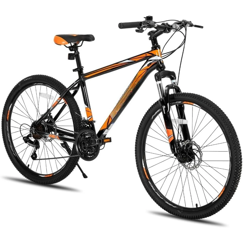 

Mountain Bike, 3/6/Multi-Spokes, 21 Speeds Drivetrain, Aluminum Frame 26 Inch Wheels, Disc-Brake Bike for Men Women Men's